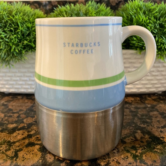 Starbucks Other - Starbucks 2005 Coffee Mug Metal Band no lid